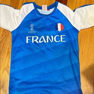 France Blue Kids Soccer Jersey - World Cup Style